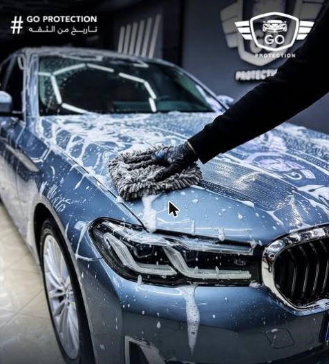 غسيل وتجهيز عربية قبل الحماية